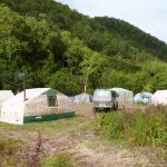 Kamchatka tent camp